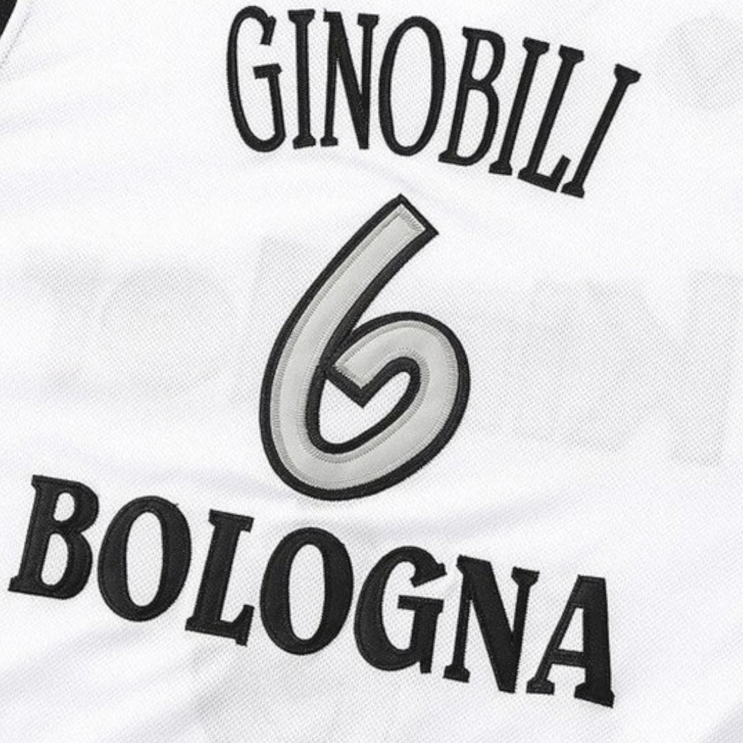 Manu Ginobili Virtus Bologna Kinder Basketball Jersey Retro