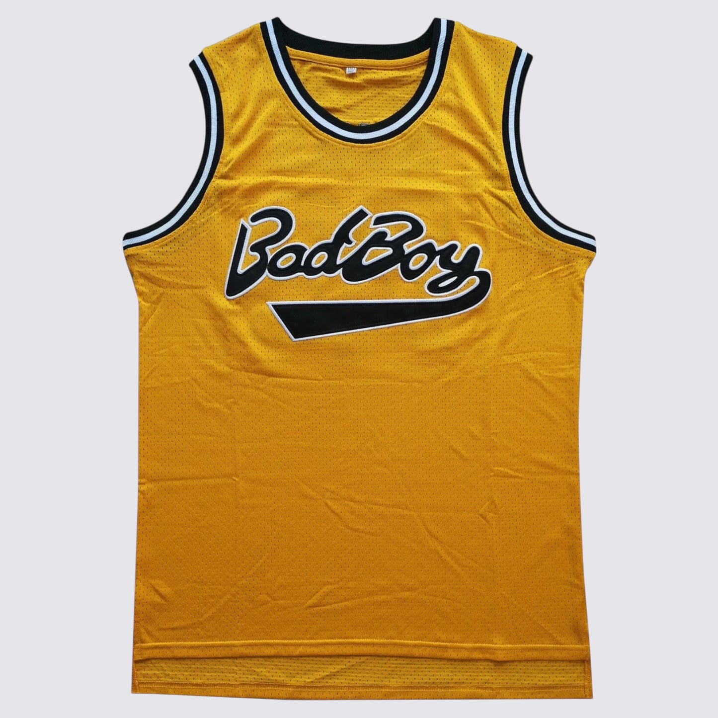The Notorious B.I.G Biggie Smalls Hip Hop Yellow Basketball Jersey Retro