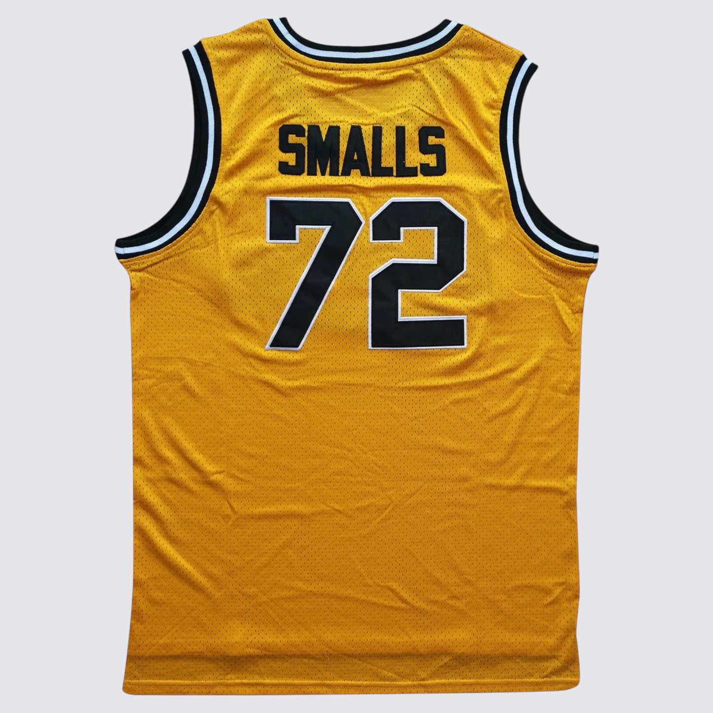 The Notorious B.I.G Biggie Smalls Hip Hop Yellow Basketball Jersey Retro
