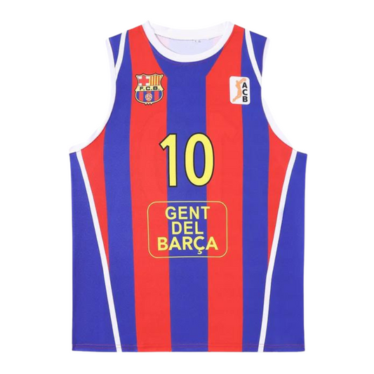 Dejan Bodiroga Barcelona Spain Serbia Basketball Jersey Retro