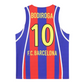 Dejan Bodiroga Barcelona Spain Serbia Basketball Jersey Retro