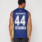 Bojan Bogdanovic Fenerbahce Turkey Basketball Jersey Retro