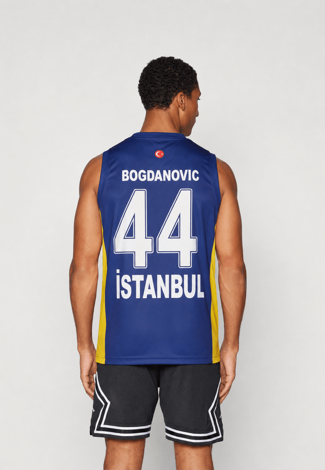 Bojan Bogdanovic Fenerbahce Turkey Basketball Jersey Retro
