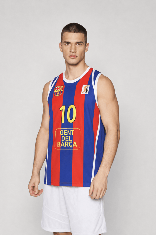Dejan Bodiroga Barcelona Spain Serbia Basketball Jersey Retro