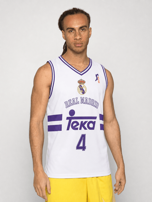 Dejan Bodiroga Madrid Spain Serbia Basketball Jersey Retro