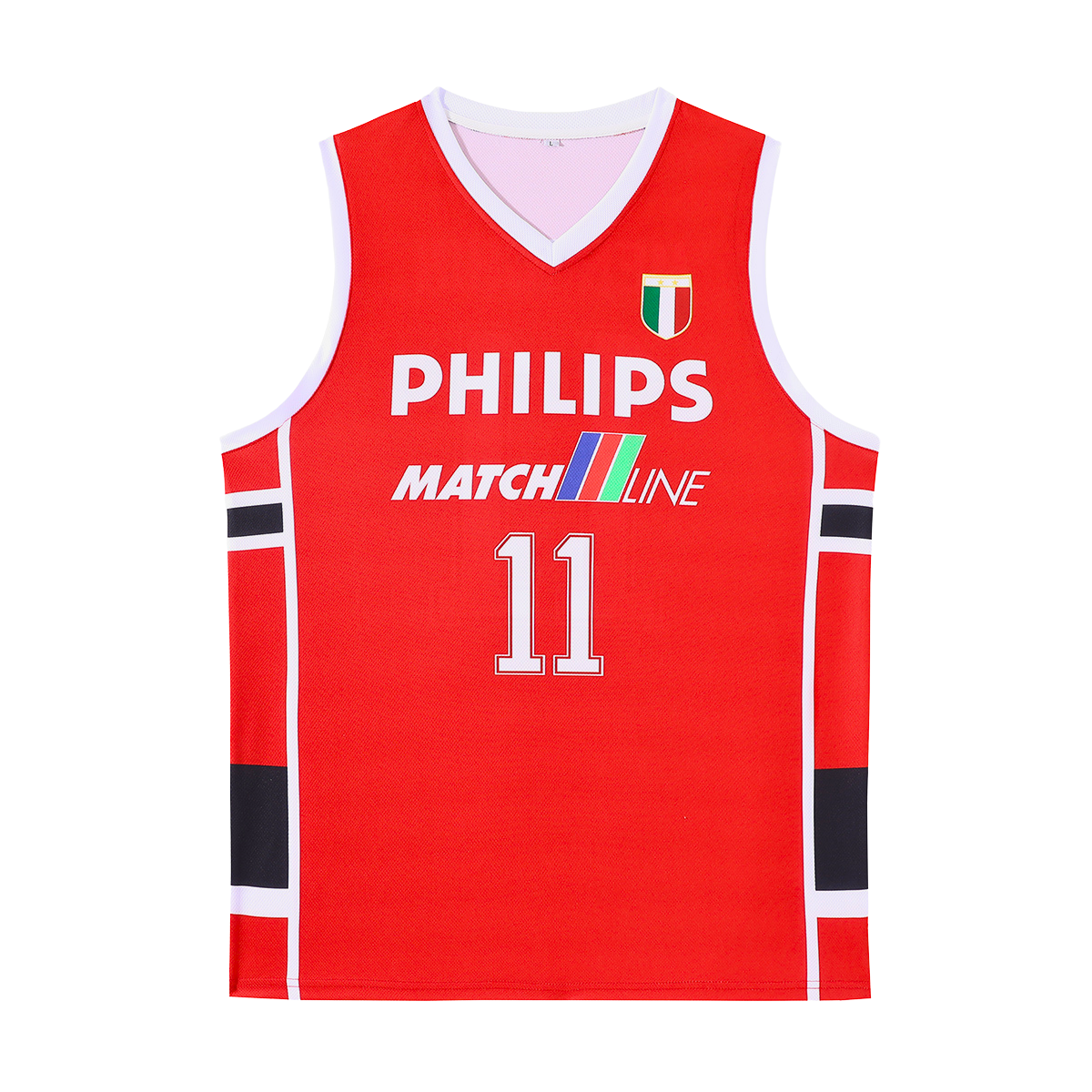 Dino Meneghin Olimpia Milano Italy Basketball Jersey Retro