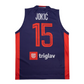 Nikola Jokic Serbia World Cup Basketball Jersey