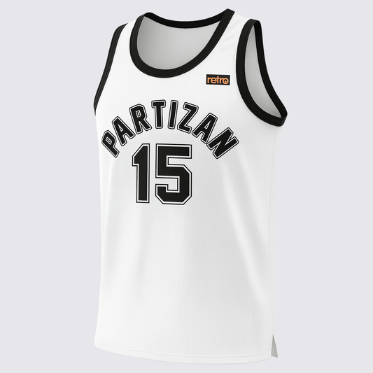Drazen Dalipagic Partizan Serbia Belgrade Basketball Jersey Retro