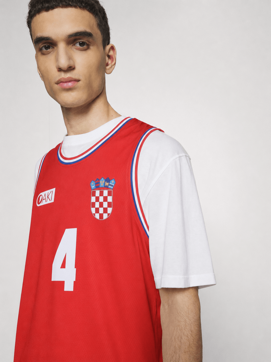 Drazen Petrovic Croatia National Team Basketball Jersey Retro