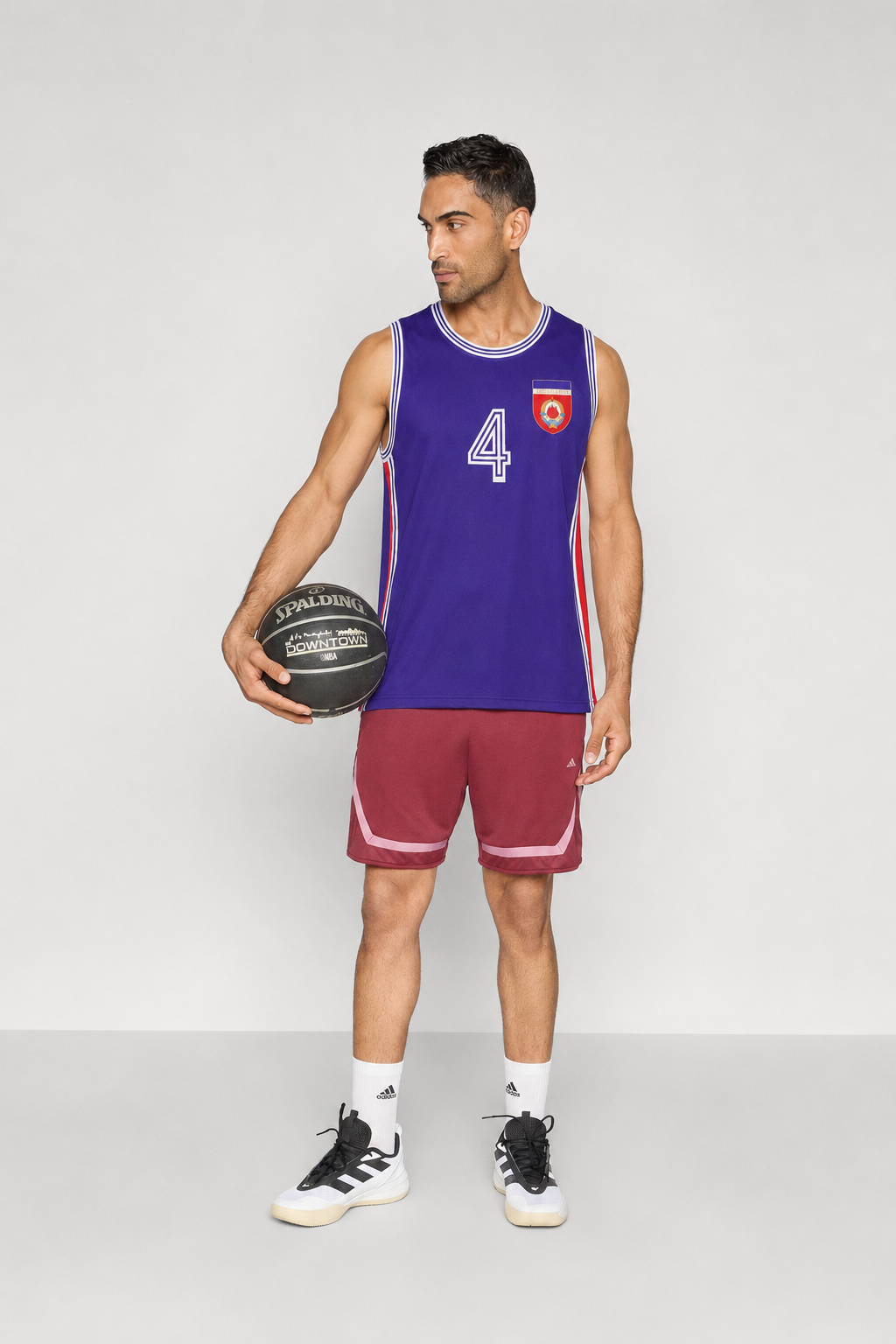 Drazen Petrovic Yugoslavia Eurobasket Basketball Jersey Retro