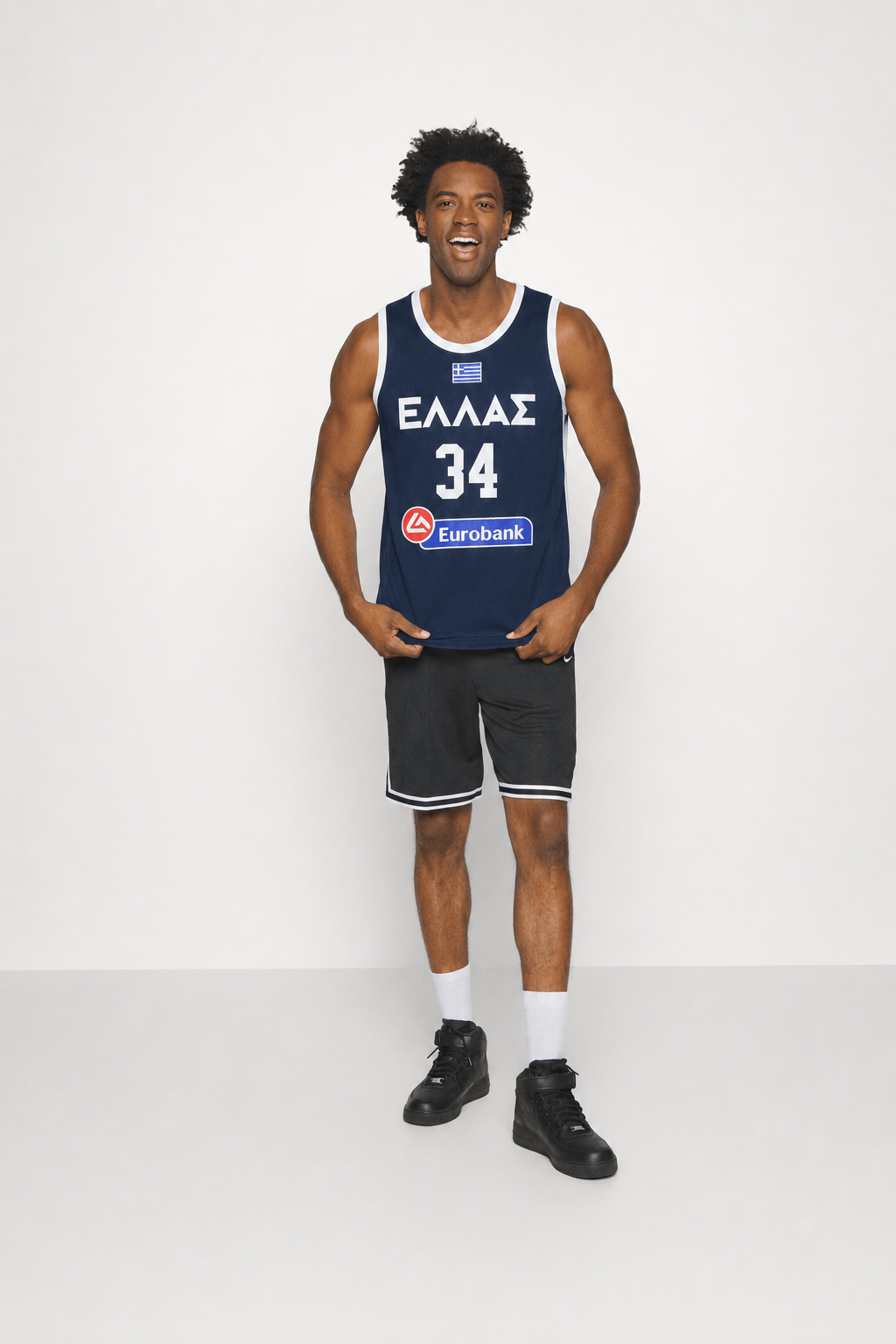 Giannis Antetokounmpo Greece Team 2020 Basketball Jersey