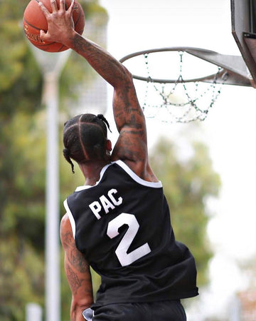 2Pac Thug Life Hip Hop Basketball Jersey Retro – HoopersParadise