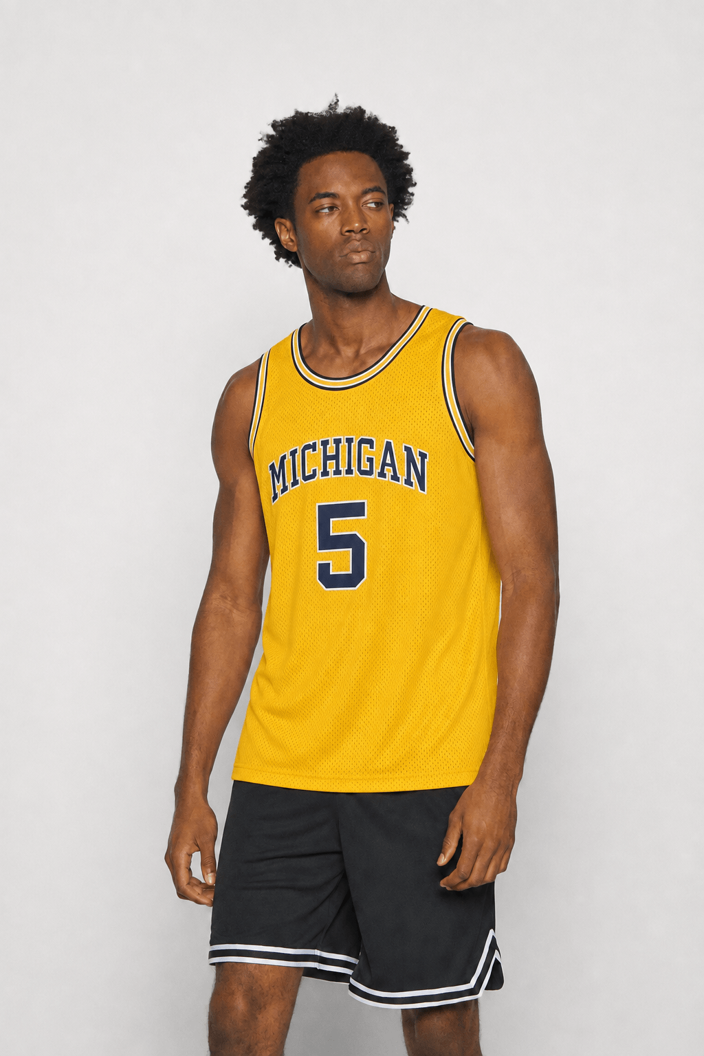 Jalen Rose Michigan Basketball Jersey College