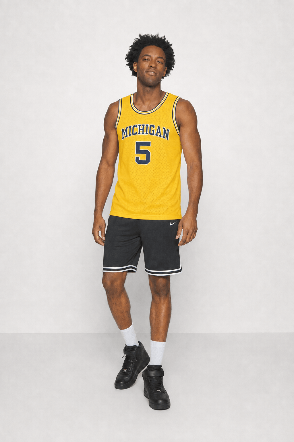 Jalen Rose Michigan Basketball Jersey College