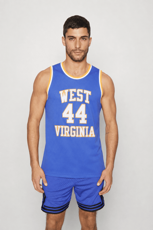 Jerry West West Virginia Basketball Jersey College