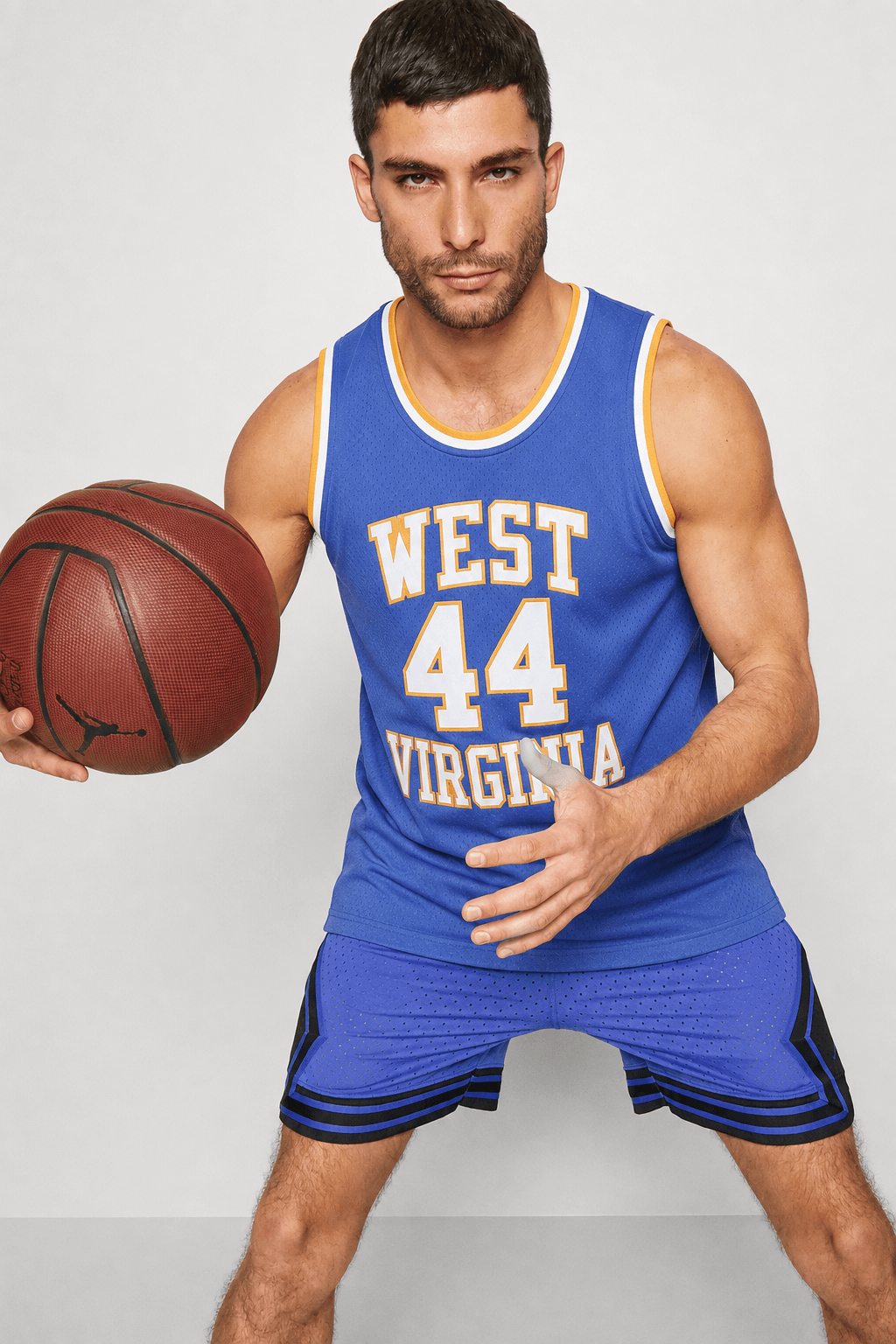Jerry West West Virginia Basketball Jersey College