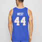 Jerry West West Virginia Basketball Jersey College