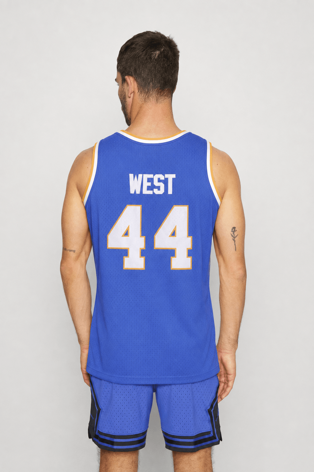 Jerry West West Virginia Basketball Jersey College