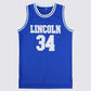 Jesus Shuttlesworth Lincoln He Got Game Basketball Jersey Movie