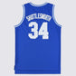 Jesus Shuttlesworth Lincoln He Got Game Basketball Jersey Movie