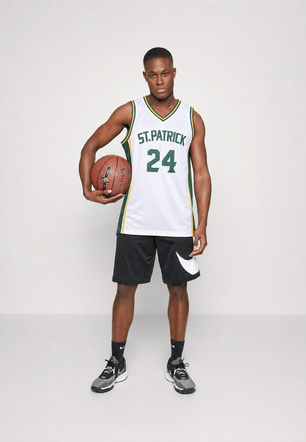 Kyrie Irving St Patrick Basketball Away Jersey High School