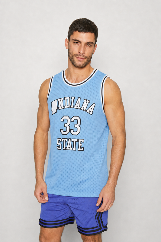 Larry Bird Indiana State Basketball College Jersey