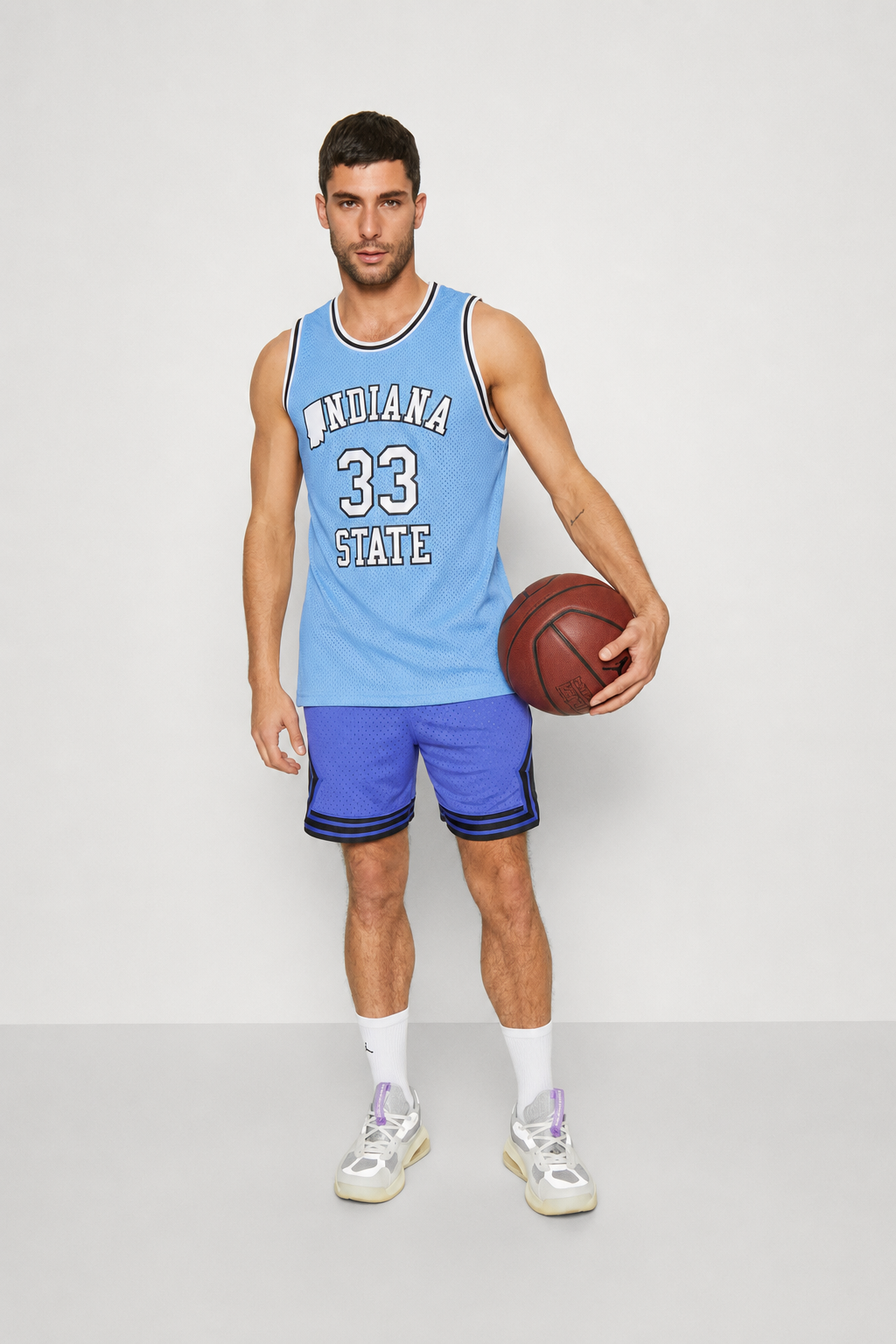 Larry Bird Indiana State Basketball College Jersey