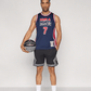 Larry Bird Team USA Basketball Jersey Retro