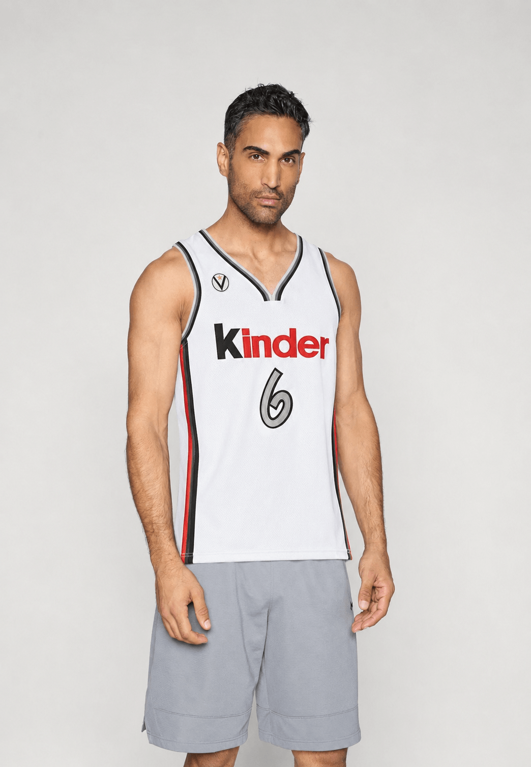 Manu Ginobili Virtus Bologna Kinder Basketball Jersey Retro
