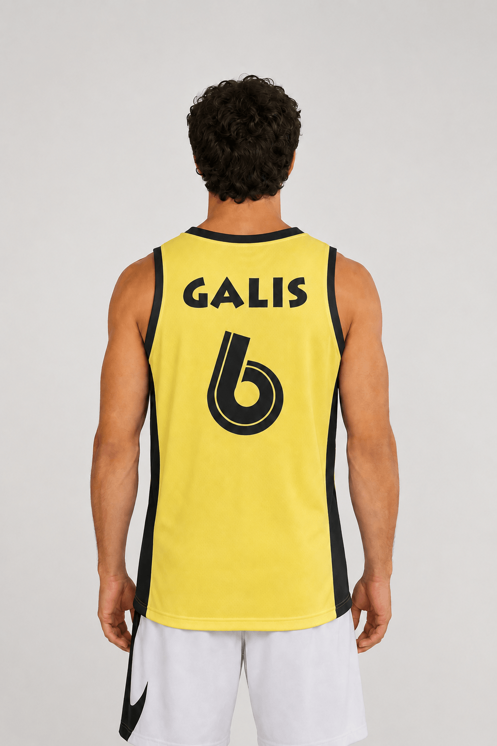 Nick Galis Aris Thessaloniki Greece Basketball Jersey Retro