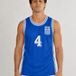 Nick Galis Greece National Team Basketball Jersey