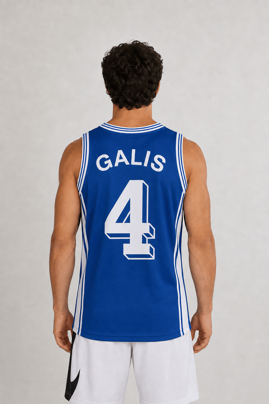 Nick Galis Greece National Team Basketball Jersey