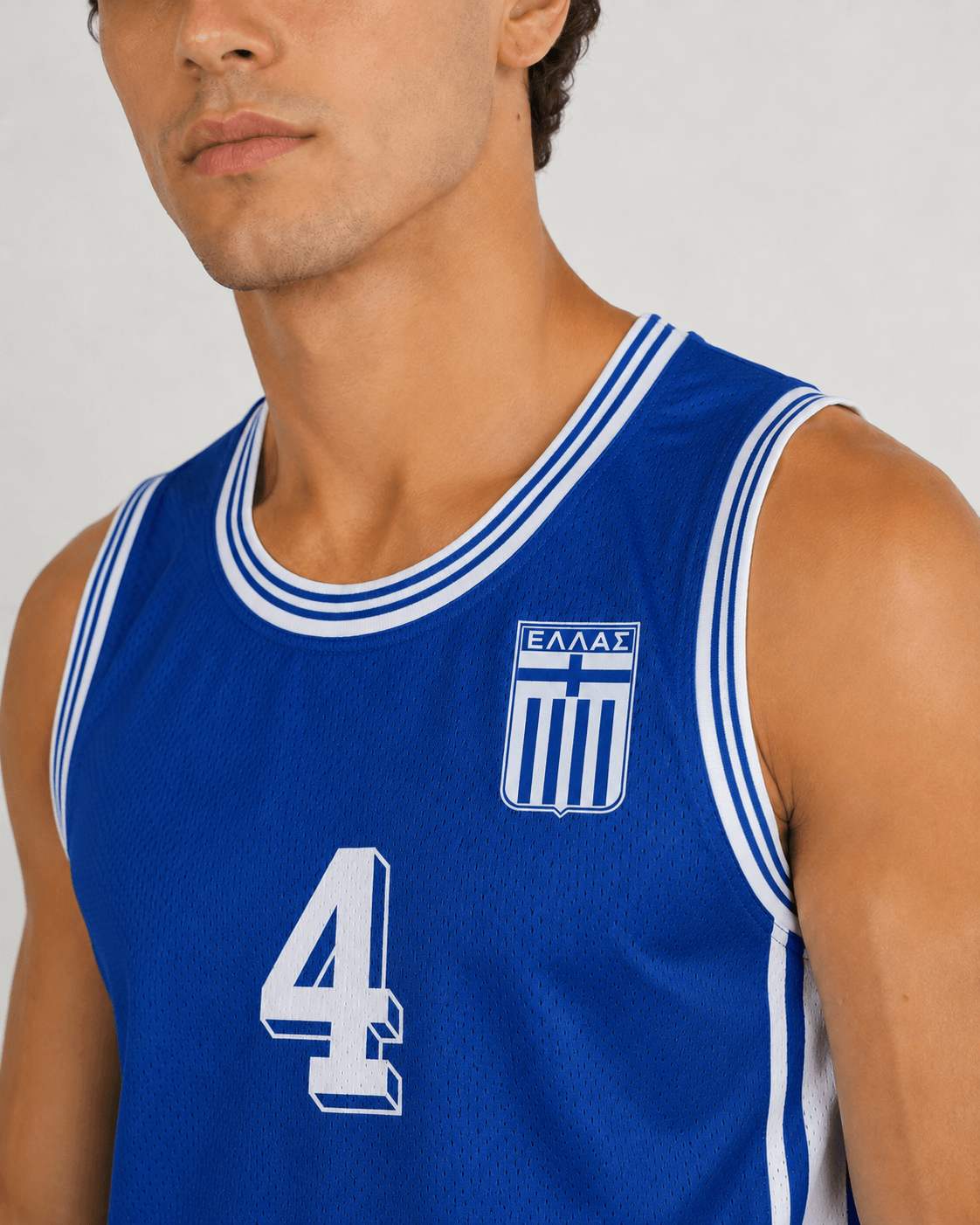 Nick Galis Greece National Team Basketball Jersey