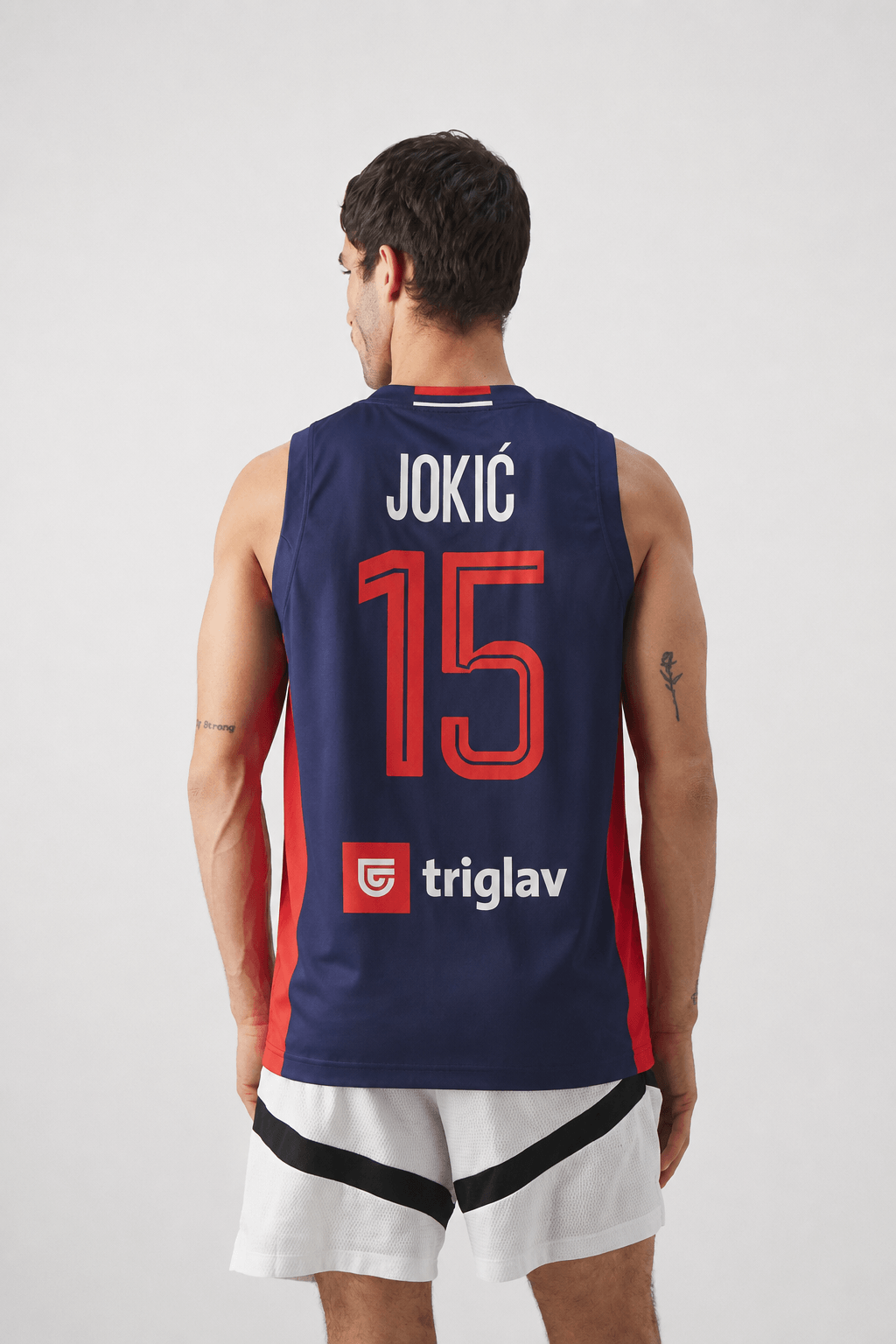 Nikola Jokic Serbia World Cup Basketball Jersey