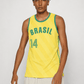 Oscar Schmidt Brazil Basketball Jersey Retro