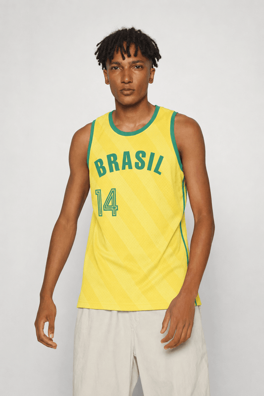 Oscar Schmidt Brazil Basketball Jersey Retro