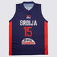 Nikola Jokic Serbia World Cup Basketball Jersey