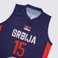 Nikola Jokic Serbia World Cup Basketball Jersey