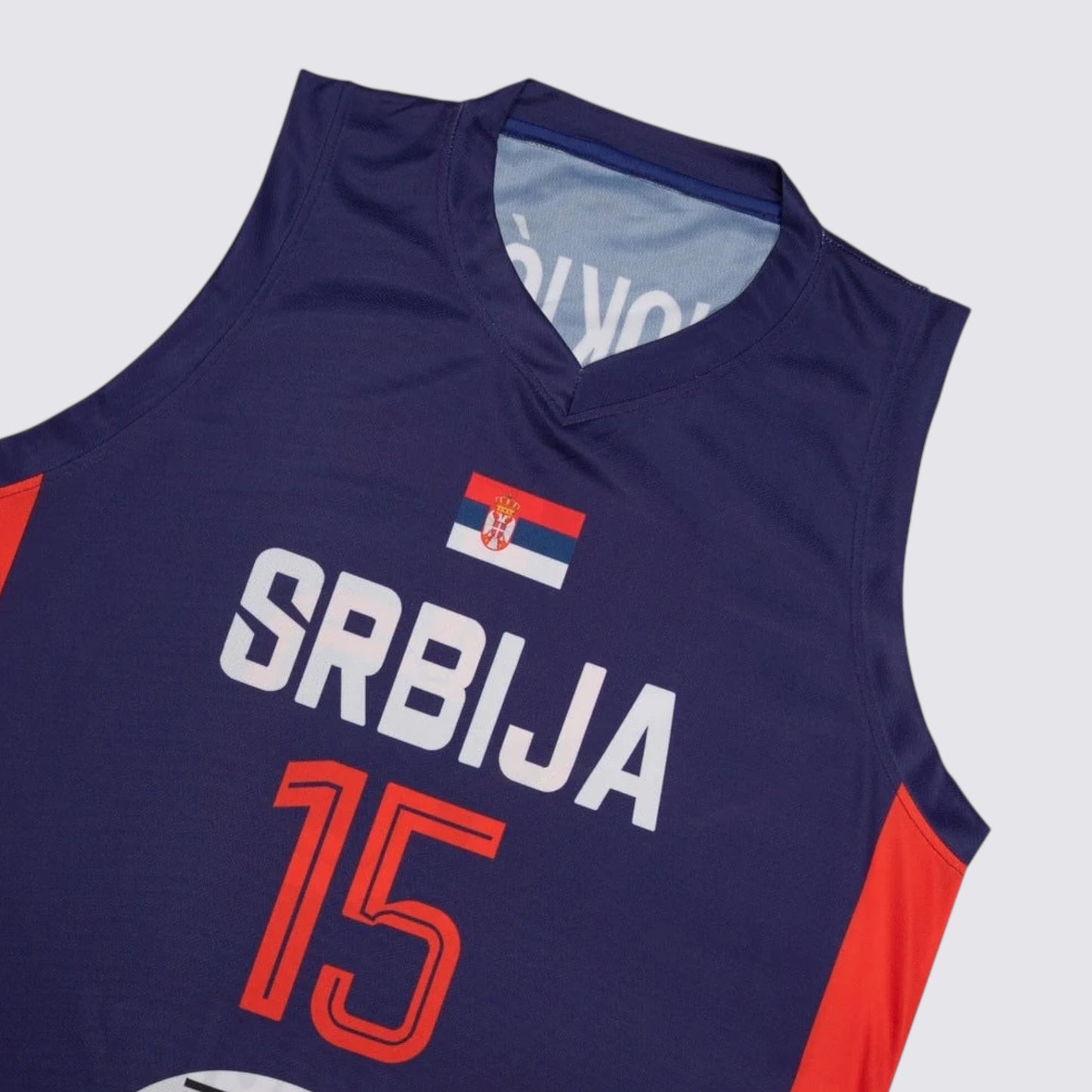 Nikola Jokic Serbia World Cup Basketball Jersey