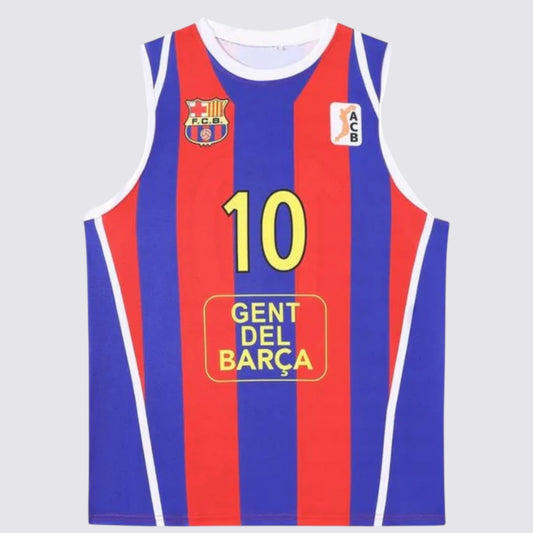 Dejan Bodiroga Barcelona Spain Serbia Basketball Jersey Retro