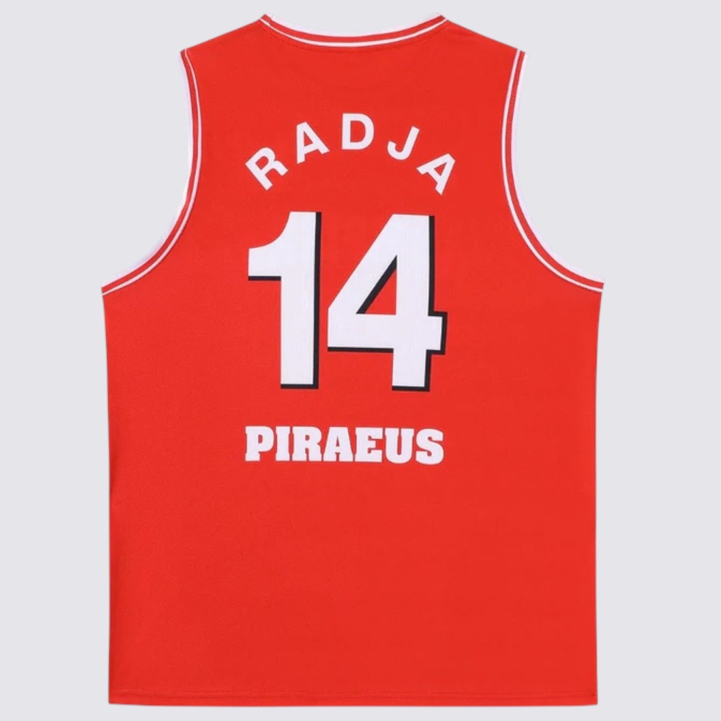 Dino Radja Olympiacos Piraeus Greece Croatia Basketball Jersey Retro