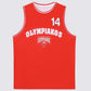 Dino Radja Olympiacos Piraeus Greece Croatia Basketball Jersey Retro