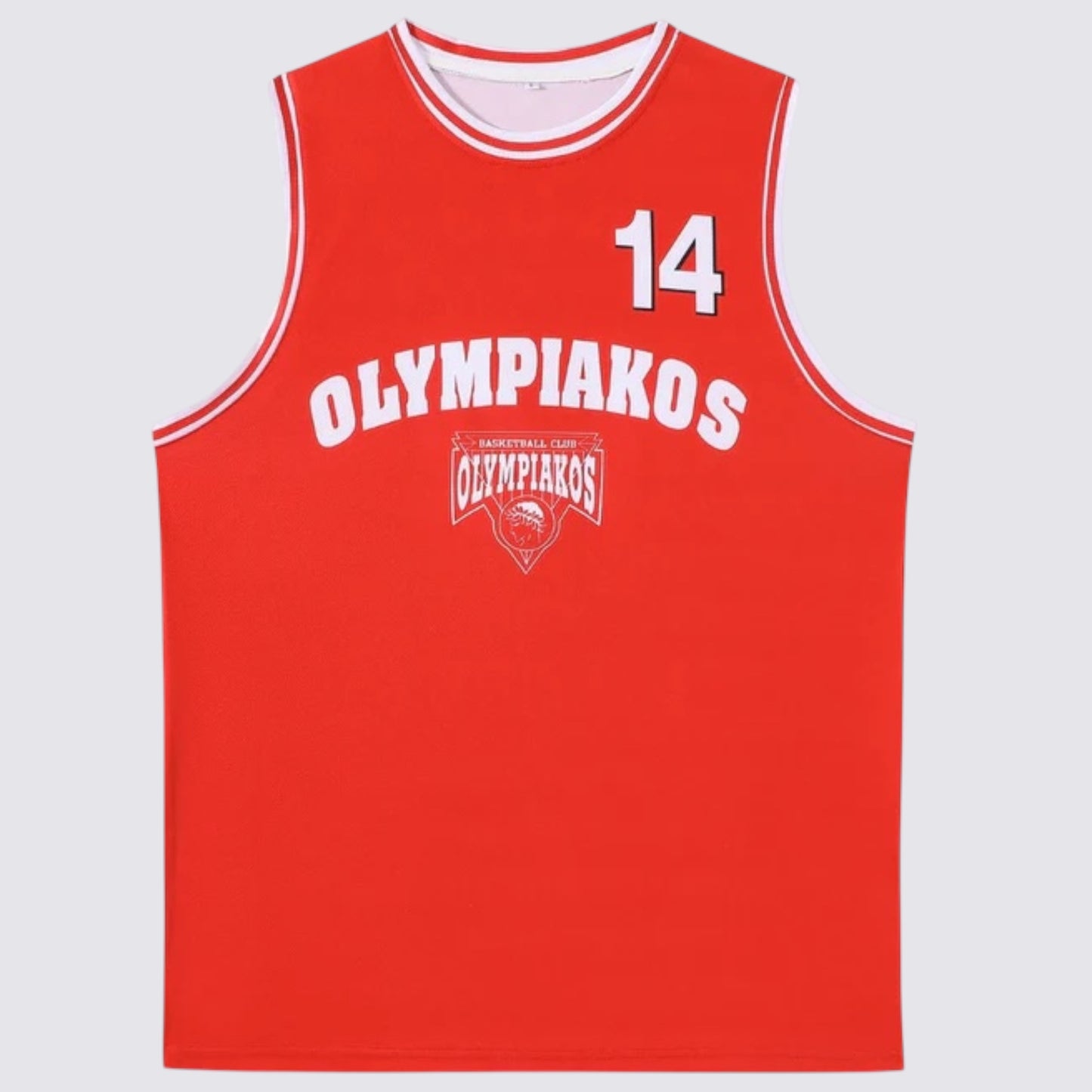 Dino Radja Olympiacos Piraeus Greece Croatia Basketball Jersey Retro