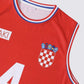 Drazen Petrovic Croatia National Team Basketball Jersey Retro