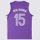 Mirza Delibasic Real Madrid Basketball Jersey Retro
