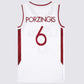 Latvia Team Kristaps Porzingis Basketball Jersey