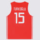 Hedo Turkoglu Turkey National Team Basketball Jersey