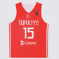 Hedo Turkoglu Turkey National Team Basketball Jersey