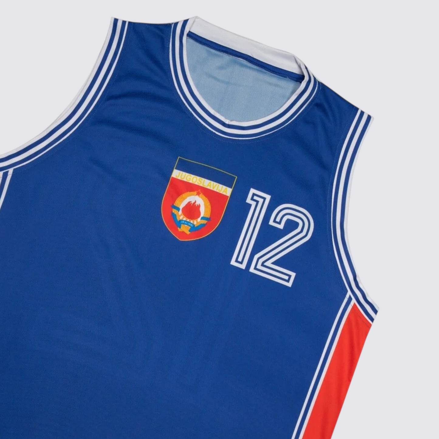 Vlade Divac Yugoslavia Eurobasket Basketball Jersey Retro