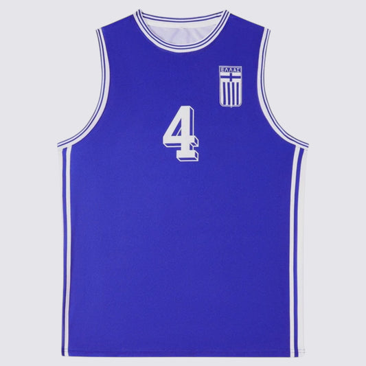 Nick Galis Greece National Team Basketball Jersey